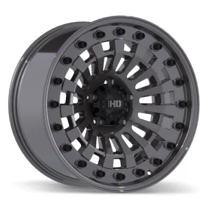 Fast HD – Shred – Gunmetal – 20″x10″ 0mm – All weather Wheels – F264-2000-85MN+00C778